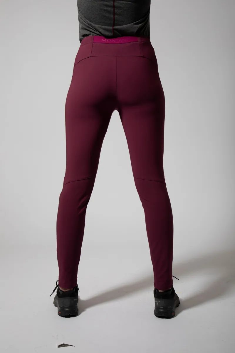 Montane Womens Ineo Pro Trousers - Saskatoon Berry-2